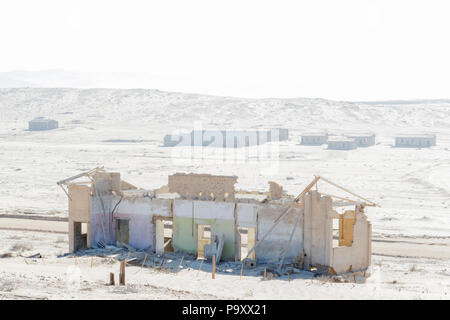 Kolmanskop ghost town, near Lüderitz, Namibia, Stock Photo