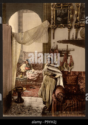 580 Distinguished Moorish women, Algiers, Algeria-LCCN2001697840 Stock Photo