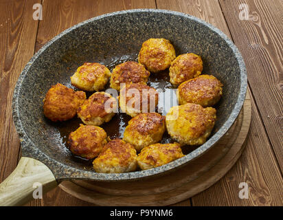 Tunde ke kabab as Buffalo meat galouti kebab, Awadhi cuisine. Stock Photo