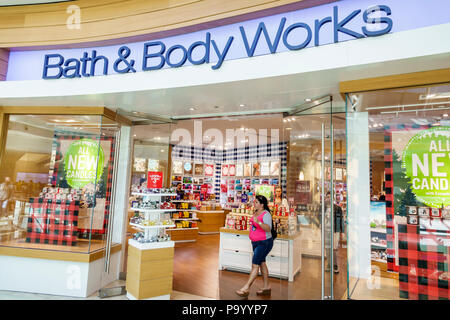 Orlando Florida,The Mall at Millenia,shopping shopper shoppers shop shops  market markets marketplace buying selling,retail store stores business  busin Stock Photo - Alamy