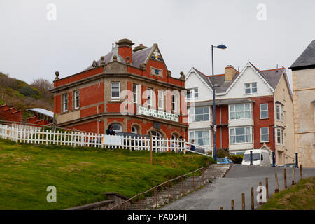 Aberystwyth Cliff Railway, Ceredigion, Wales Stock Photo