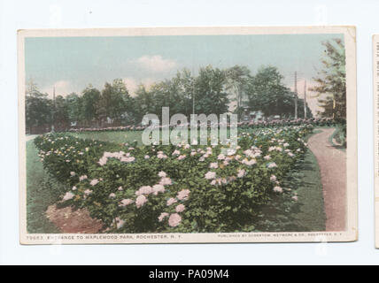 623 Entrance to Maplewood Park, Rochester, N. Y (NYPL b12647398-74542) Stock Photo