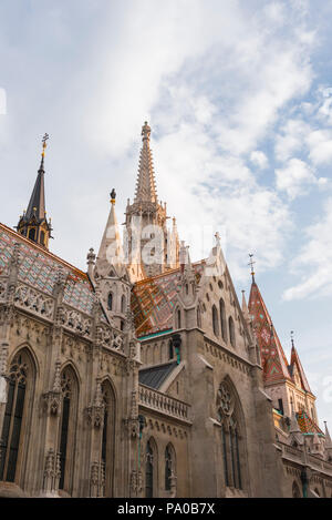 St. Matthias Cathedral, Budapest, Hungary Stock Photo