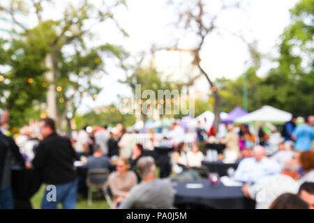 Summer festival unfocused background Stock Photo