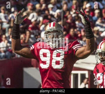 Outside Linebacker Julian Peterson of the San Francisco 49ers