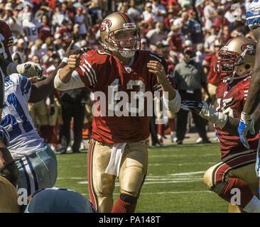 San Francisco Forty Niners quarterback Tim Rattay feels the