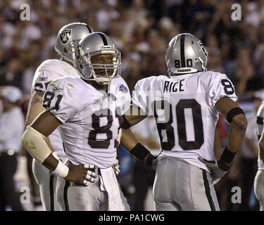 Oakland Raiders Jerry Rice Touchdown Against Tampa Bay