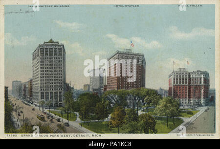 724 Grand Circus Park West, Detroit, Michigan, David Whitney Building (architects Graham, Burnham and... (NBY 7271) Stock Photo