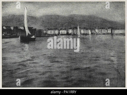 362 CW05-04 - Robert Demachy, On the Lake, 1904 Stock Photo