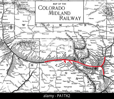 The midland railway map hi-res stock photography and images - Alamy