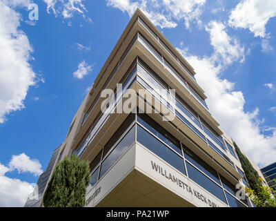 Los Angeles, MAR 25: Exterior view of the USC Medical Center on MAR 25, 2018 at Los Angeles, California Stock Photo