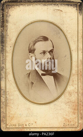 628 ETH-BIB-Müller, Johann Jakob (1846-1875)-Portrait-Portr 06239 Stock Photo