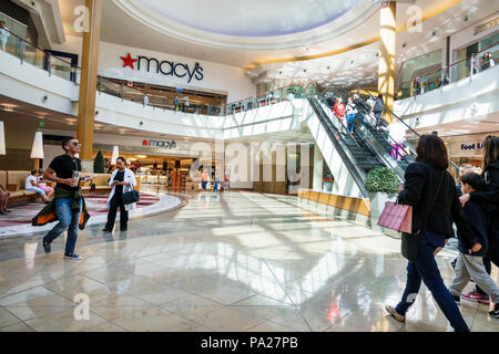 Orlando Florida,The Mall at Millenia,shopping shopper shoppers shop shops  market markets marketplace buying selling,retail store stores business  busin Stock Photo - Alamy