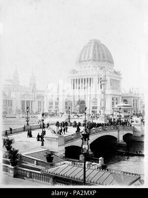 668 Frances Benjamin Johnston, World's Columbian Exposition, Chicago, 1893 Stock Photo