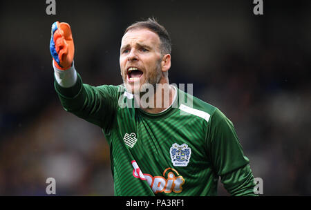 Bury's Goalkeeper Joe Murphy Stock Photo