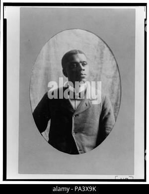 103 African American man, half-length portrait, facing slightly right LCCN99472240 Stock Photo