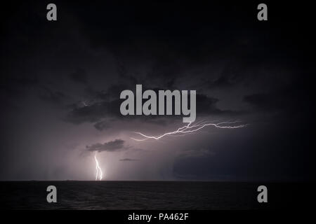 Lightning Storm at Sea, The Kimberley, Australia