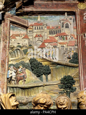 Detail of Lamentation over the Dead Christ (c.1500) by Giovanni Bellini ...