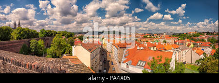 Prague, landscape - Czech Republic Stock Photo