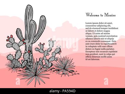 Fun variety of hand drawn cactus #paid, , #Paid, #AFFILIATE