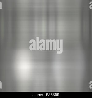 An illustration of a brushed metal texture Stock Photo
