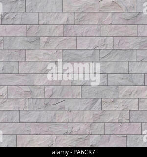 An illustration of a seamless grey stone wall Stock Photo