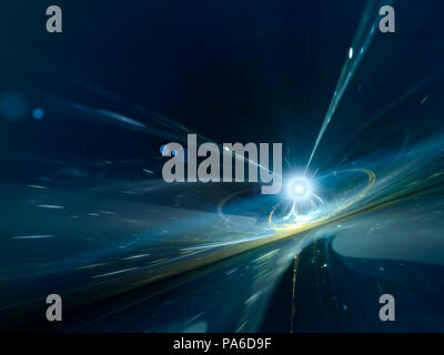 An illustration of a nice abstract fractal graphic background Stock Photo
