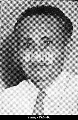 306 Sutan Takdir Alisjahbana, Pekan Buku Indonesia 1954, p102 Stock Photo