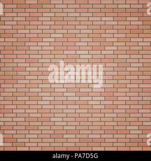An illustration of a seamless brick wall texture Stock Photo