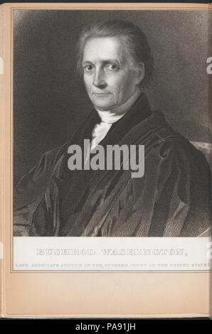 259 Bushrod Washington, late Associate Justice in the Supreme Court of the United States (NYPL Hades-256692-EM15048) Stock Photo