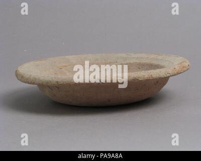 Bowl. Culture: Coptic. Dimensions: Overall: 1 9/16 x 7 5/16 in. (4 x 18.5 cm). Date: 4th-7th century. Museum: Metropolitan Museum of Art, New York, USA. Stock Photo