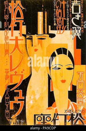 188 OSK Shochiku Grand Revue poster 1930-6 Stock Photo