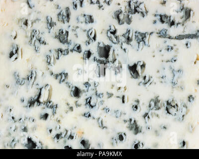 Blue cheese texture or background. Close up. Stock Photo