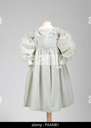 Dress. Culture: American. Date: 1837-40. It is charming to see