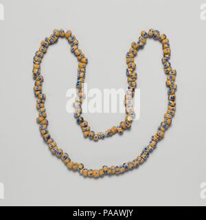 Glass eye beads. Culture: Phoenician. Dimensions: 4 7/16in. (11.3cm). Date: ca. 330-70 B.C..  The beads formed a necklace that probably had an apotropaic as well as a decorative purpose. Museum: Metropolitan Museum of Art, New York, USA. Stock Photo