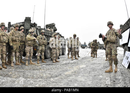 Troopers assigned to Alpha Troop, Regimental Engineer Squadron, 2nd ...