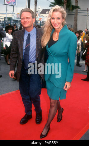 HOLLYWOOD, CA - MARCH 28: (L-R) Actor Eric Douglas and actress Sally Kirkland attend the Seventh Annual IFP/West Independent Spirit Awards on March 28, 1992 at Raleigh Studios in Hollywood, California. Photo by Barry King/Alamy Stock Photo Stock Photo