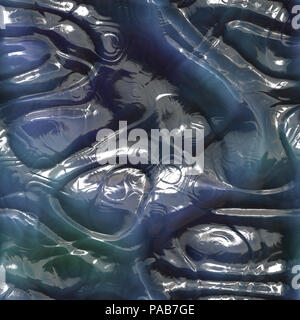 An illustration of an abstract gelly seamless background Stock Photo