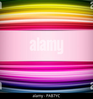 An illustration of a nice abstract rainbow color background with space for text Stock Photo