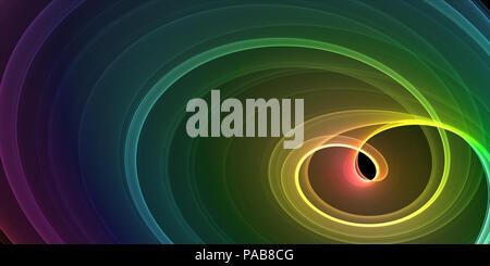 An illustration of a nice colorful abstract swirl Stock Photo
