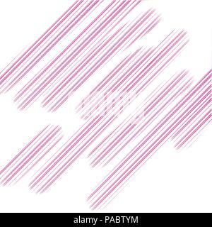 pink watercolor diagonal disrupted  pattern, vector illustration Stock Vector