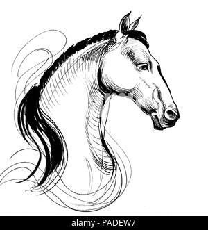 Buy ORIGINAL Horse Sketch Charcoal Horse Drawing Online in India  Etsy