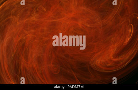 Red dark smoke fractal background or texture Stock Photo