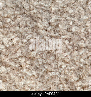 Beige boiled wool ratine or wool felt texture Stock Photo