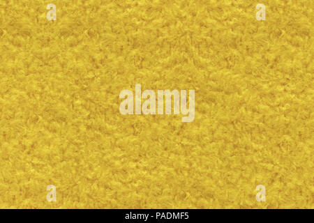 Yellow boiled wool or wool felt texture Stock Photo