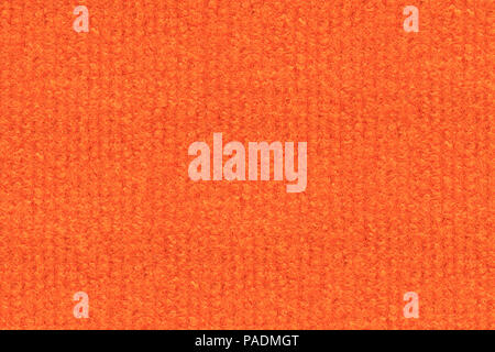 Orange boiled wool or wool felt texture Stock Photo