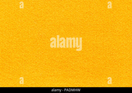 Orange boiled wool or wool felt texture Stock Photo