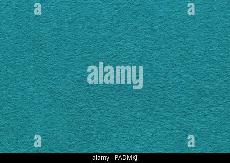Cyan boiled wool or wool felt texture Stock Photo