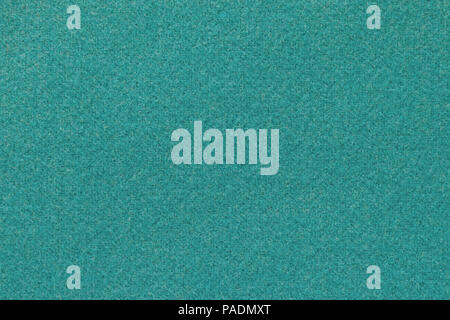 Cyan boiled wool or wool felt texture Stock Photo