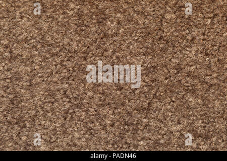 Brown boiled wool ratine or wool felt texture Stock Photo